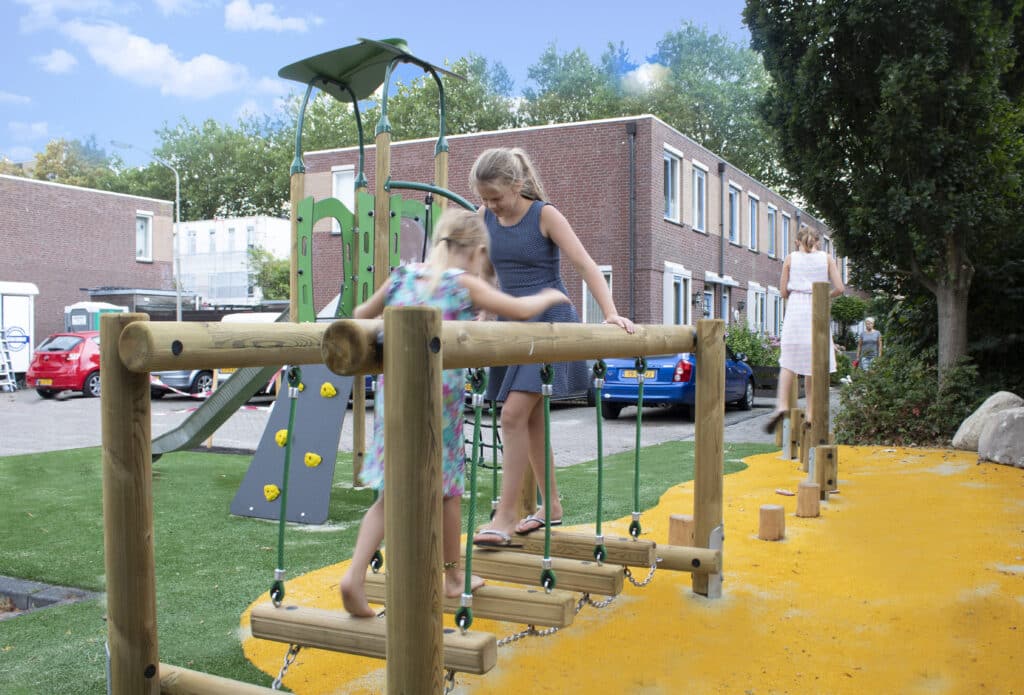 Wiebelbrug Wiebelbrug op openbare speelplaats