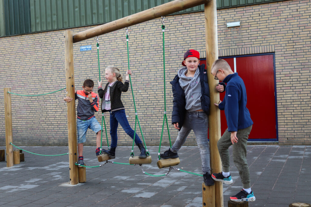 schoolpleinproject balanceren schoolplein